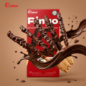 Biscuits au chocolat au lait au goût irrésistible, miettes de cacao 32g, fabriqués en usine au Vietnam |   Services ODM et d'échantillonnage | - Product Image 1