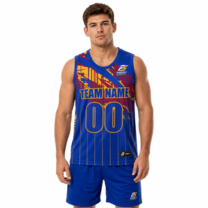 Custom Sublimation Basketball Jersey Breathable Men's Team Uniforms Personalized Training Sports Apparel Wholesale <b>Mesh</b> Wear - Product Image 3