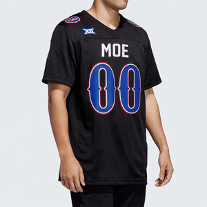 Camiseta de Fútbol Americano Personalizada Estilo Y2K, Informal, de Malla, Unisex, con Número Serigrafiado, Manga Corta, Uniforme de Práctica, Venta al Por Mayor OEM - Product Image 5