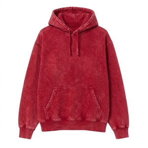 Sweat-shirt à capuche brodé pour femme, en molleton de coton épais, coupe oversize, style streetwear, avec logo personnalisé - Product Image 4