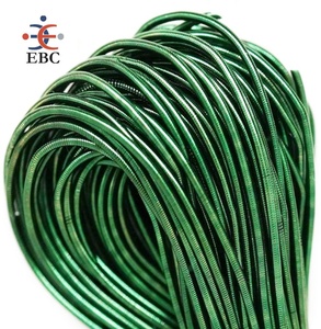 Vente en gros de fil métallique en laiton de qualité supérieure argent lisse sans nickel fil à coudre pour broderie 3D bijoux badges broches - Product Image 4