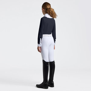 High Quality 4way Stretch Horse Riding Equestrian Shirt Top <b>Base</b> <b>Layer</b> Competition Show Shirt Polo in Soft Feel Technical Fabric - Product Image 5