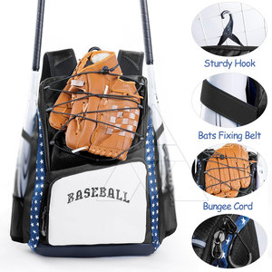 Vente en ligne de sacs de baseball personnalisés en gros, nouveaux arrivages de sacs de baseball, sacs de baseball fabriqués au Pakistan - Product Image 4