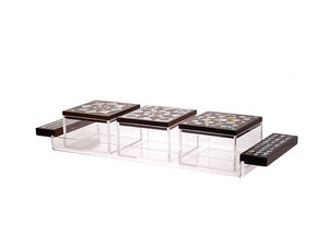 Boîte à bonbons artisanale haut de gamme MoonlitNoor Sweet Organizer en nacre et acrylique pour les tables d'Iftar du Ramadan 2027, idéale pour les cadeaux et la décoration intérieure moderne - Product Image 4