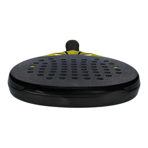 Raqueta de Tenis de Fibra de Carbono con Forma de Lágrima, Color Negro y Amarillo, Ligera, de Nailon, con Logotipo Personalizado, Profesional - Product Image 4