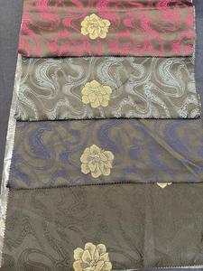 Tela de satén Jacquard de poliéster ultrasuave 100%, hilo especial metálico transpirable de secado rápido para prendas Abaya para niñas (PK 1334 T) - Product Image 2