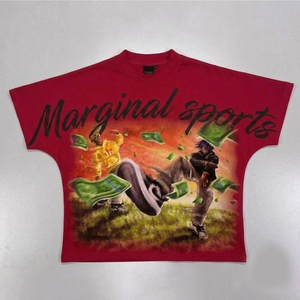 Camiseta de Manga Corta para Hombre, 100% Algodón, Ecológica, Transpirable, Antiarrugas, de Secado Rápido, Cuello Redondo, Corte Regular, con Impresión Personalizada en la Parte Delantera - Product Image 1