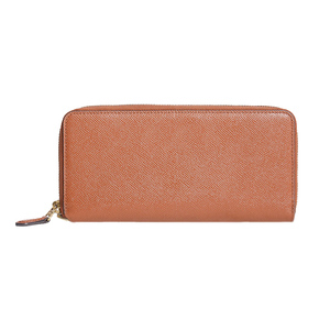 Porte-cartes classique long en cuir véritable pour femme avec protection RFID, fermeture éclair, doublure en PU, logo personnalisé, OEM, ODM, fabricant en gros de haute qualité - Product Image 5