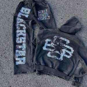 ชุดเซ็ตเสื้อฮู้ดดิจิตอลพิมพ์ลายปักดีไซน์เนอร์แบบยูนิเซ็กซ์ 2 ชิ้น ผ้าฝ้าย 100% สำหรับฤดูหนาว ลวดลายเรียบง่าย สวมใส่สบาย - Product Image 6