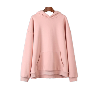 Pull à capuche d'hiver décontracté à la mode pour femmes Logo personnalisé impression numérique 3D brodé couleurs Pastel sweats pour femmes - Product Image 1