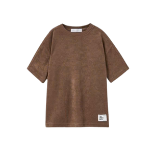 Boxy Fit Crâne Imprimé Coton Lourd T-shirt Surdimensionné Halloween Acid Wash Automne Porter - Product Image 3