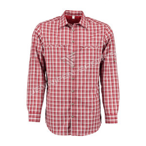 Chemise pour homme de haute qualité, style bavarois, tissu à carreaux 150 GSM, toucher doux, séchage rapide, idéale pour les voyages et les fêtes - Product Image 1