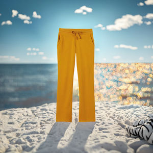 Pantalones Deportivos Casuales para Mujer de Primera Calidad, Felpa 100% Algodón, Transpirables, Antiarrugas, de Secado Rápido, Ligeros, con Cintura Elástica - Product Image 3