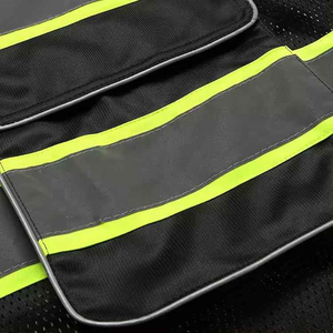Safety Work Vest Men's Sublimation Printed Breathable Waterproof Quick Dry Anti-Bacterial High Quality Polyester Reflective - Product Image 5