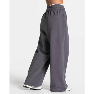 Wearpex Fashionable Women Joggers Best Quality 100% Cotton Fleece Streetwear <b>Drawstring</b> Closure Outdoor Use Custom <b>Trousers</b> - Product Image 2