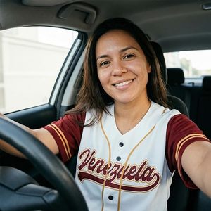 Maillot de baseball personnalisé du Venezuela - Chemises de sport personnalisées Veneka Pride avec nom et numéro, Camisas de Beisbol Venezuela 2026 - Product Image 5