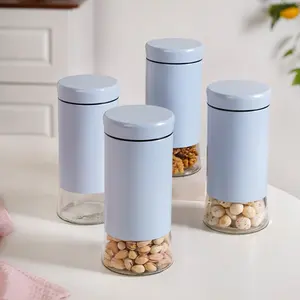 High Quality Metal <b>Container</b> Jar with Unique Printed Shape for <b>Dry</b> <b>Food</b> <b>Storage</b> Available for Bulk Wholesale Supplier from India - Product Image 3