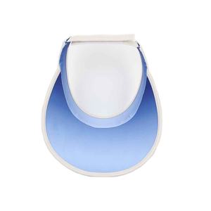 Visière de protection solaire de haute qualité avec impression numérique dégradée, patch métallique, pour adultes, été - Product Image 2