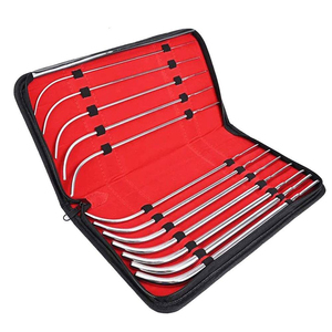 Kit de Dilatateurs Manuels en Acier de Haute Qualité, 8 Pièces, Arc-en-ciel, Plugs Utérins et Urétraux, Bougies Hagar, Pochette de Rangement, CE, Vente en Gros Personnalisée - Product Image 2