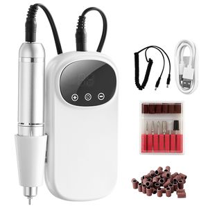 Trapano per Unghie Elettrico Portatile Ricaricabile Senza Fili 35.000 RPM con Display LCD, Lima Elettrica per Unghie, Strumento per Smerigliare Gel Acrilico, 6 Velocità - Product Image 2