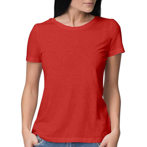 T-shirt court blanc personnalisé pour femme, T-shirt d'été vierge 100 % coton de haute qualité avec motif graphique, T-shirts blancs pour femme - Product Image 2