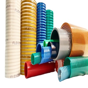 Tuyau d'aspiration et de drainage flexible en PVC, ondulé en spirale, léger, durable, respectueux de l'environnement, certifié ISO 9001, directement de l'usine - Product Image 3