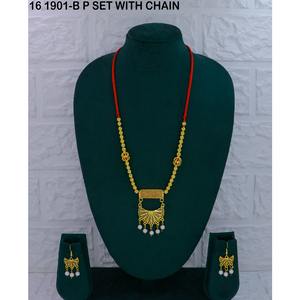 Exquisitos y Lujosos Conjuntos de Joyería de Moda para Bodas en el Medio Oriente, Estilo Dubái, de Aleación de Cobre con Baño de Oro, Collar y Pendientes para Mujer - Product Image 4