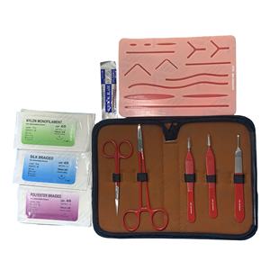 Juego de instrumentos de sutura de entrenamiento de Cirugía de acero inoxidable, Kit de herramientas de sutura de práctica de la mejor calidad para instrumento quirúrgico - Product Image 1