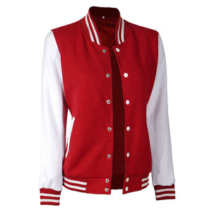 Veste de baseball personnalisée pour femme, en coton tricoté durable, confortable et respirante - Product Image 3