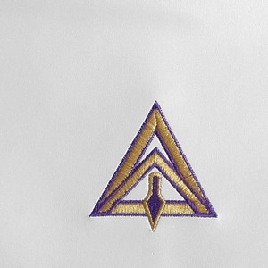 Royal Select Masters Council Apron White <b>Purple</b> Various Materials Masonic Regalia Ceremonial Lodge Freemason Apron - Product Image 5