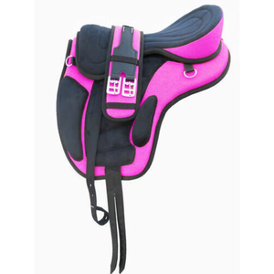 Selle anglaise Freemax sans arceau de qualité supérieure |   Sangle de selle assortie gratuite |   Ventes en gros de selles personnalisables de style western et équestre - Product Image 3