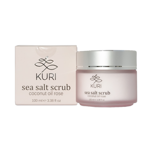 Gommage corporel naturel de luxe premium au sucre de coco et de rose en bouteille, personnalisable, vente en gros - Product Image 1