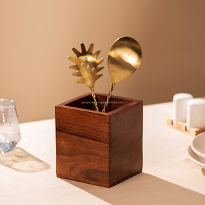 <b>High</b> Demand <b>Kitchen</b> Ware Wood Cutlery Holder <b>Table</b> Decorative Box Accessory - Product Image 4