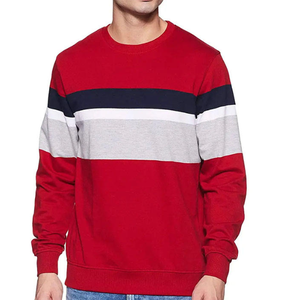 High Quality Custom Men's Winter Pullover Sweatshirts-100% Cotton Fleece Solid Streetwear Style Fashionable <b>Design</b> Sweatshirt - Product Image 5