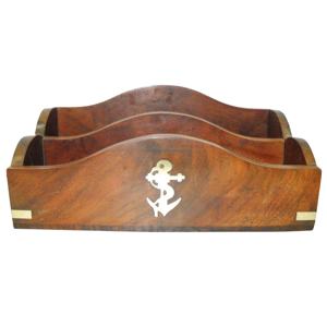 Nouveau design de table en bambou et bois pour la maison, organisateur de table de haute qualité, rangement de bureau, article cadeau décoratif pour la maison - Product Image 5