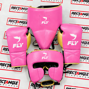 Nouvel ensemble de boxe professionnel en cuir de vachette véritable, design personnalisé, logo sur mesure, multicolore, durable, respirant, équipement de haute qualité - Product Image 5