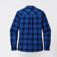 Chemisier en flanelle 100 % coton à manches longues, boutonné, veste pour femme, à carreaux, coupe oversize, avec poignets à revers
