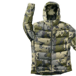 Veste de chasse camouflage imperméable pour homme, manteau matelassé thermique isolé pour l'hiver, équipement de camouflage extérieur, parka coupe-vent à capuche - Product Image 5