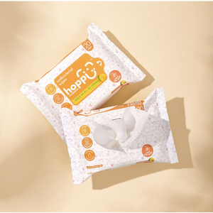 Lingettes antibactériennes pour bébé hoppi, 20 lingettes par paquet - Product Image 1