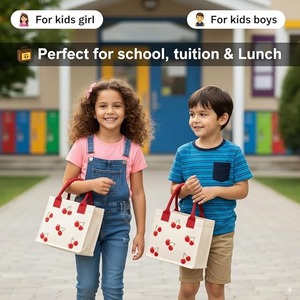 Indian Manufactured Kids Tote Bag For Children <b>School</b> <b>Books</b> Toys Carry Bag Bulk Manufacturer Available At Reasonable Price - Product Image 3