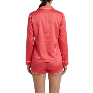 Conjunto de Pijama de Satén para Mujer, Elegante y Cómodo, Dos Piezas - Product Image 4