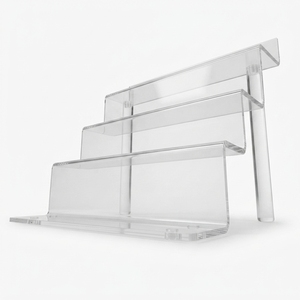 Acrylic Portable Lightweight Retail Product <b>Display</b> Stand Clear Countertop Rack Custom for Holder for Retail Stores - Product Image 1