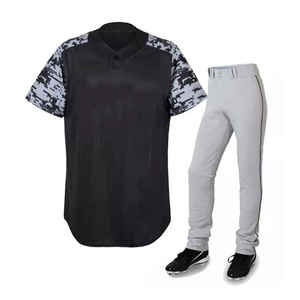 Uniformes y Camisetas de Béisbol Personalizadas, Transpirables, de Secado Rápido, con Estampado y Logotipo Personalizado, Servicio OEM, 100% Poliéster - Product Image 4