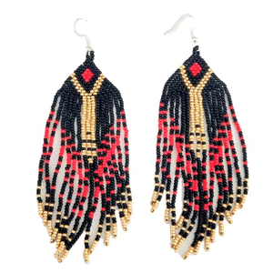 Pendientes de Cuentas con Borlas Largas para Bodas y Fiestas de Mujeres a un Precio Mínimo por MD HANDICRAFTS - Product Image 3