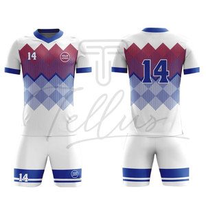 Custom Manufacturer <b>Soccer</b> Uniform-Best Selling Wholesale Latest Design Unique Style Breathable Quick Dry Custom Team Name - Product Image 4