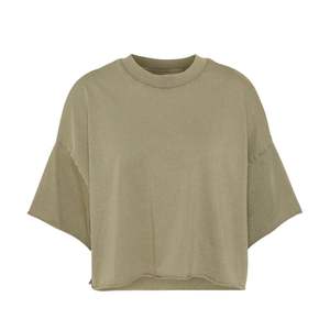 Camiseta Holgada de Corte Regular para Mujer, Estampada, Oversize, de Algodón de Primera Calidad - Product Image 1