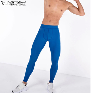 Nouvel Arrivage 2026 – Leggings de Compression Confortables pour Hommes, Anti-Transpiration, Couleur Unie, Personnalisables – Fournisseur de Premier Plan - Product Image 3