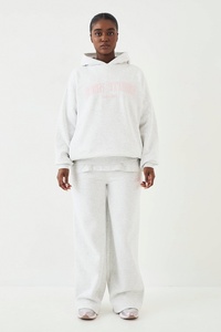 Women’s Ash Grey Wide <b>Leg</b> Sweatpants Casual Loose Fit High Waist <b>Straight</b> <b>Leg</b> Lounge Trousers Athletic <b>Track</b> <b>Pants</b> Wholesale - Product Image 5