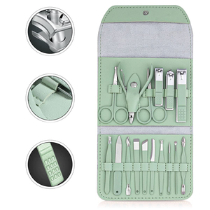 Professional Manicure <b>Pedicure</b> <b>Set</b> Stainless Steel Nail Care Kit For Hand And Foot Treatment - Product Image 4