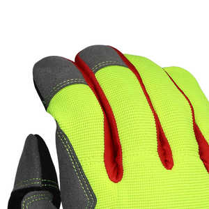Guantes de Trabajo de Seguridad Mecánica de Fabricación Profesional, Precio al por Mayor, Marca Privada, Guantes de Trabajo Mecánicos de Cuero de Alta Calidad - Product Image 5